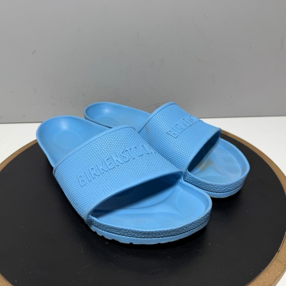 Birkenstock Barbados EVA Slide Sandals Men 9 Women 11 Regular Blue Costal Beach main image 9